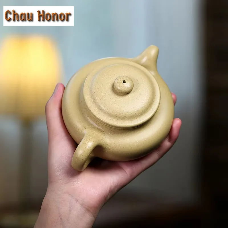 300ml Yixing Tea Pot Purple Clay Ancient Teapot Chinese Famous Handmade Zisha Tea Set Kettle Teaware Custom Tea Ceremony Gift