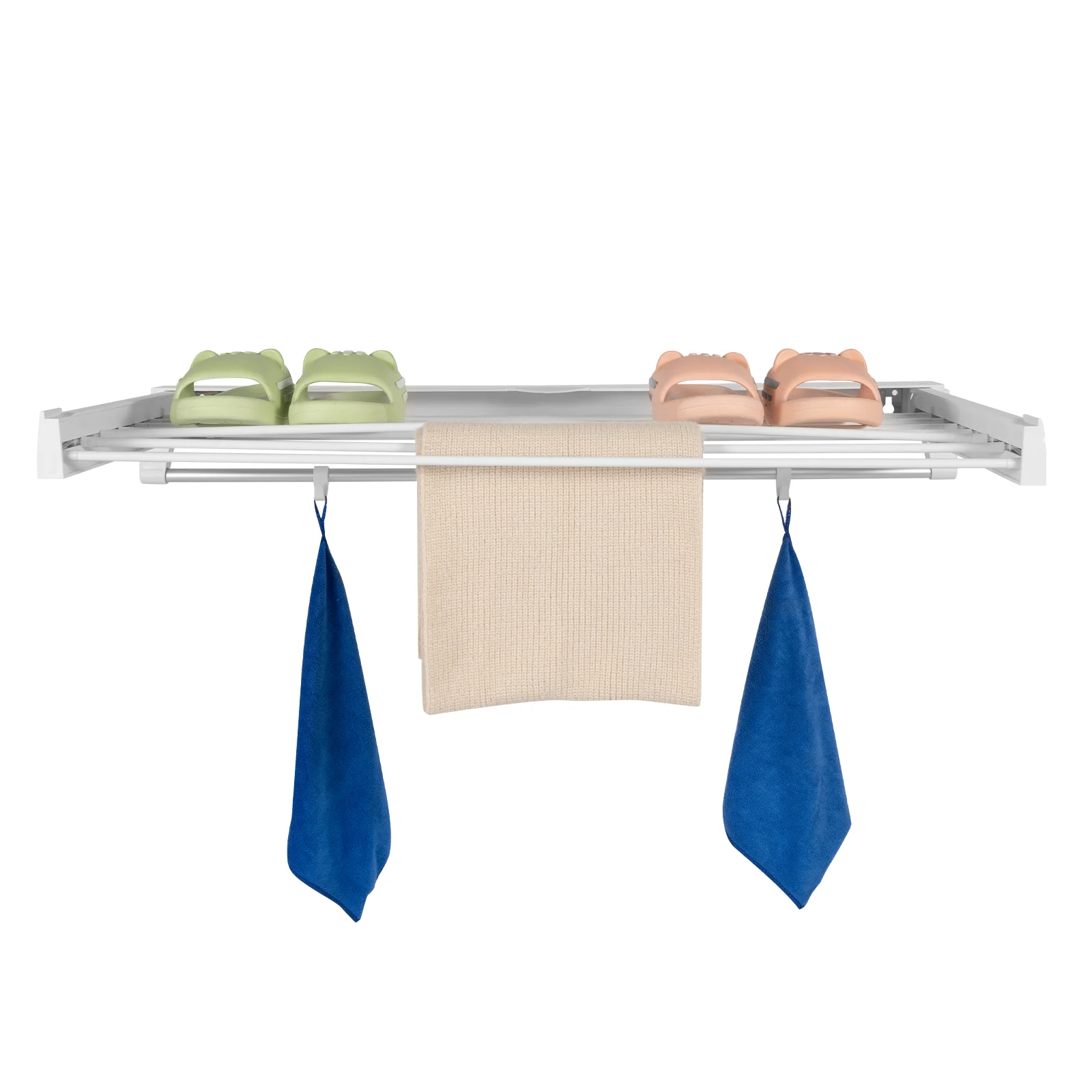 Foldable Wall Mounted Clothes Drying Rack Clothes Airer