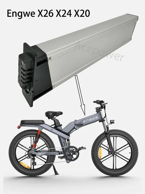 BATTERIA E-BIKE HANIWINNER 48 V 10 Ah Pedelec batteria di ricambio