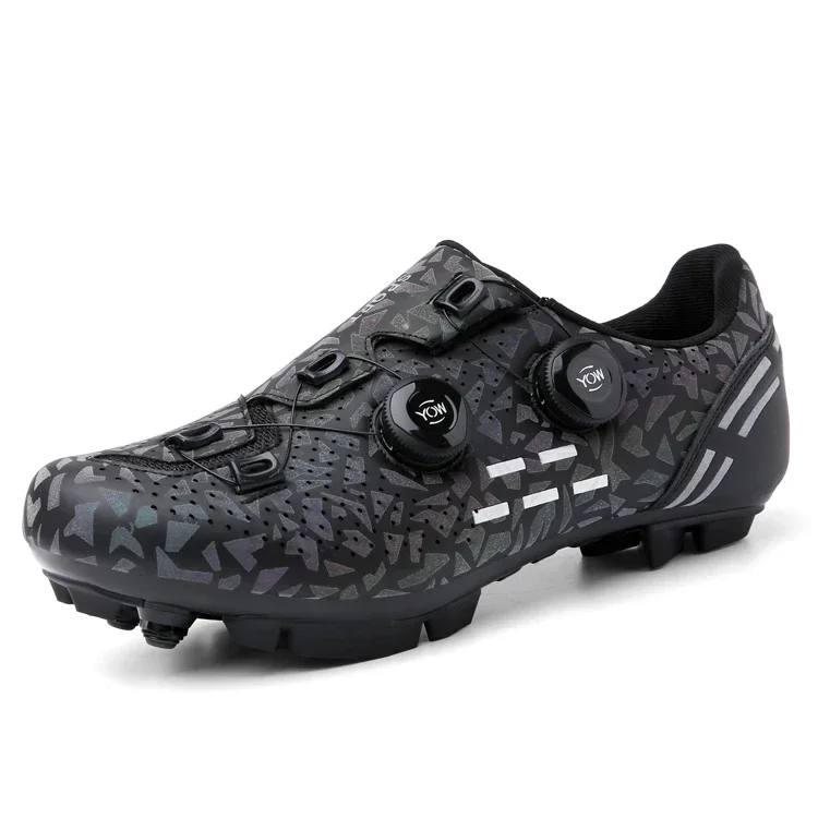 Chaussures De Vélo Unisexe Hixingo - Compatibles SPD/SPD-SL, Respirantes, Semelle Rigide, Pour Route Et VTT