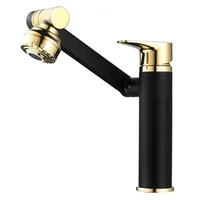 Basin Faucet Water Tap Bath 360 Degree Swivel Bathroom Faucet Single Handle Sink Tap Mixer Hot and Cold Sink Water Crane 3