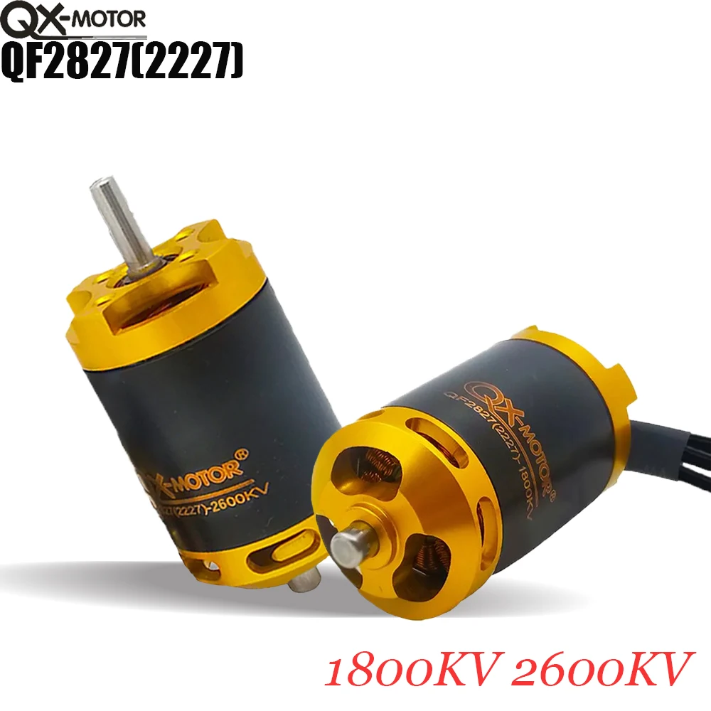 

QX-Motor Brushless Motor 70MM EDF QF2827 1800KV 2600KV For 70MM EDF FMS Drone