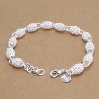 Fashion 925 Sterling Silver Bracelets For Women Luxury Original Designer Hollow Lantern Ball Charm Bracelets Beautiful Jewelry - Image 2