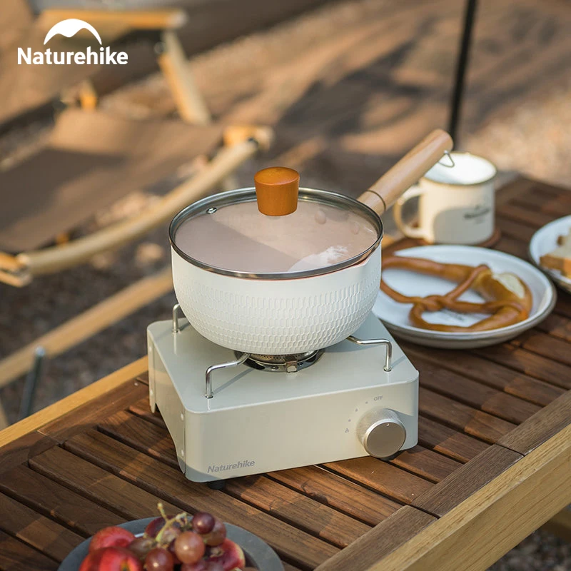 Camping gas stove camping stove gas stove gas burner Naturehike Camping Gas Stove 2000W High Firepower Portable Cassette Stove Kitchen Picnic Electric Gas Burner Camp Tent