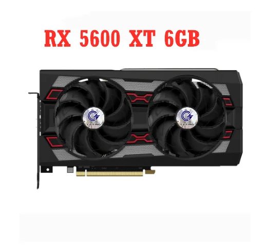 Radeon-RX-5600-XT-6G-D6-Video-Card-For-AMD-RX5600XT-6GB-RX5600-XT ...