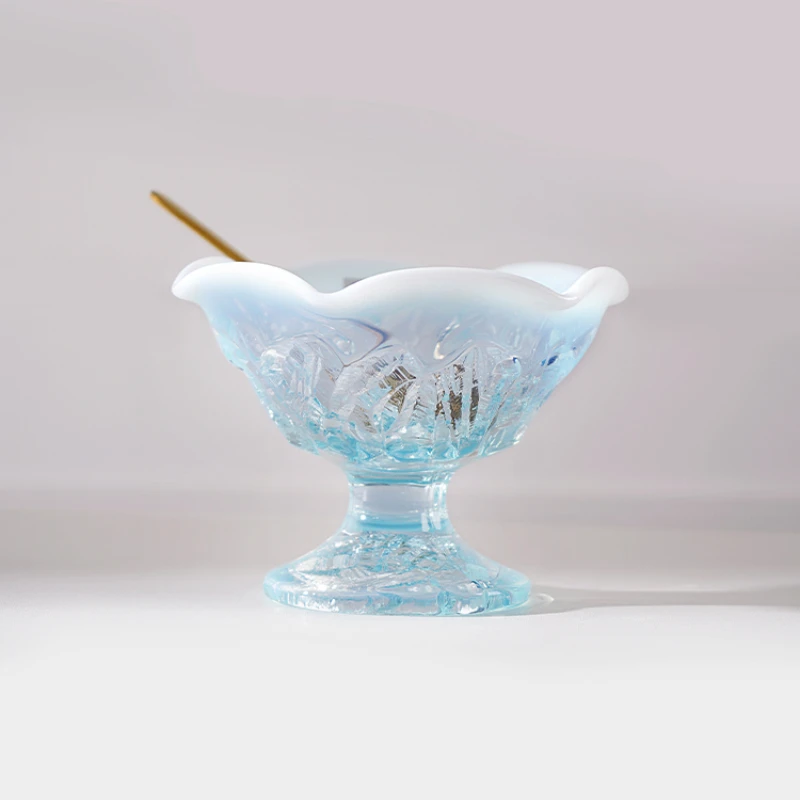 

Glass Ice Cream Dessert Cup Japanese Creative Cold Drink Smoothie Ice Cream Cup