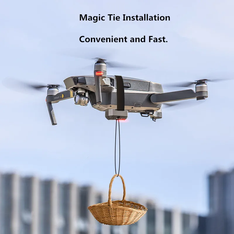 Drone Airdrop Thrower For DJI Mavic 3 Pro AIR 2/2S/3/3 Pro MINI 2 Remote Airdrop Air Drop System Fishing Bait Wedding Ring UAV Parachute