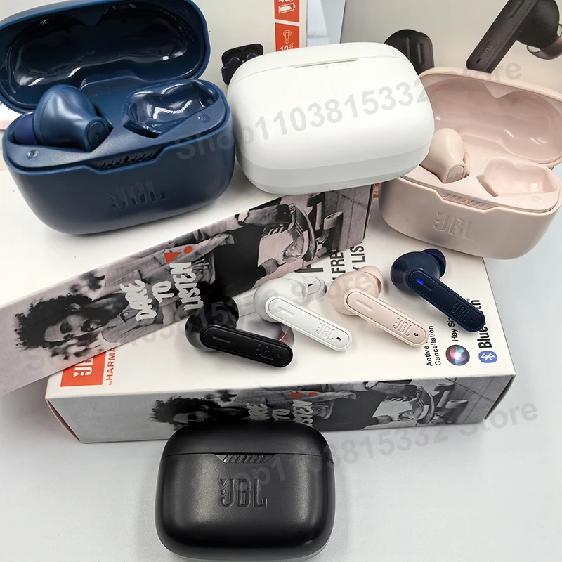 รูปสินค้า หูฟังไร้สาย JBL TWS เสียงสเตอริโอคมชัด สำหรับเกมเมอร์