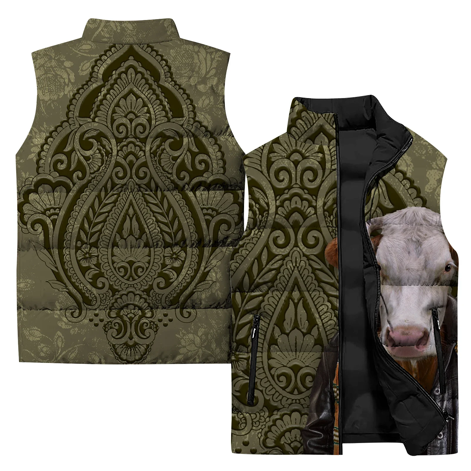 thumbnail image 1 of Ropa cómoda y versátil para hombre, chaleco de trabajo con estampados de personajes de anime de moda, chaleco de hombre moderno, chalecos deportivos de ocio, 1 of 5
