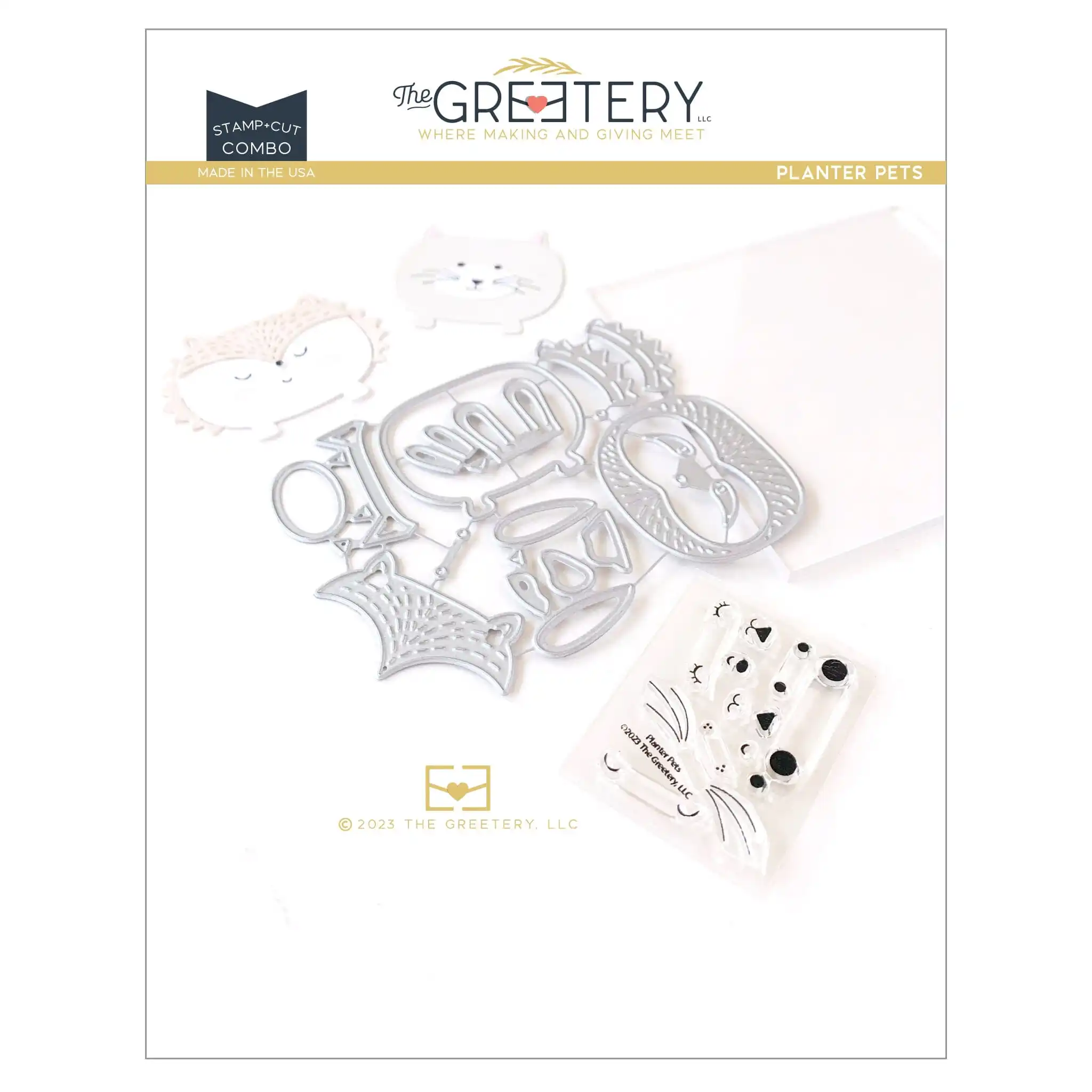 

New Planter Pets Scrapbook Decoration Stamps DIY Scrapbooking Paper Craft Handmade Make Album Card Embossing Template