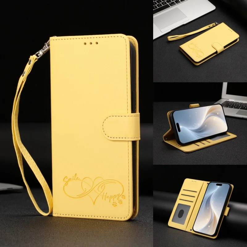 Luxur Leather Flip Case Wallet Stand Phone Cover - Premium Quality and Elegant Design