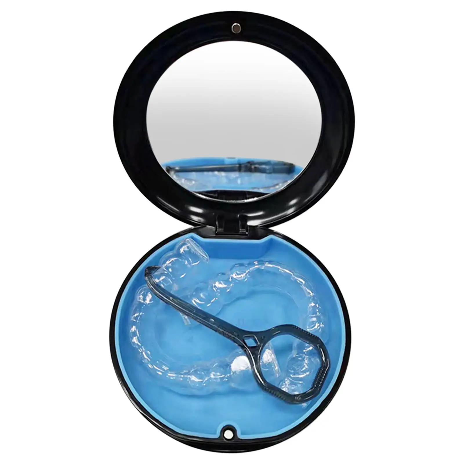 Retainer Case, Slim Aligner Case With Adjustable Vent...