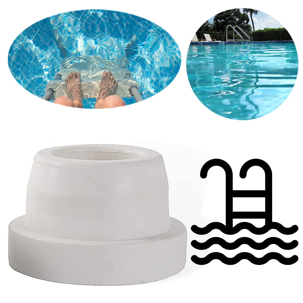 1/2/4PCS Swimming Pool Ladder Rubber Bumper Universal Pool Ladder Tubing Inside Plug Bumper Cap for Inground Pool