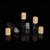 1/2/3/5 ml Roll On Bottle Refillable Empty Glass Essential Oils Perfume Vials 1