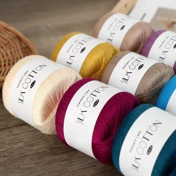 Cotton Milk Crochet Yarn 1