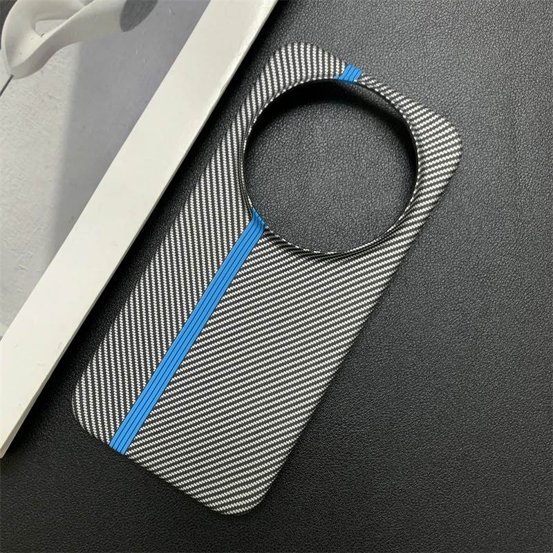 Luxury Slim Carbon Fibre Pattern Shockproof Matte Phone Case