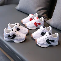 Kids Shoes For Boy 2022 Fashion Girls Soft Sneaker Sports Running Tenis Children Flat Casual Baby Toddler Outdoor Sneakers Shoes 2