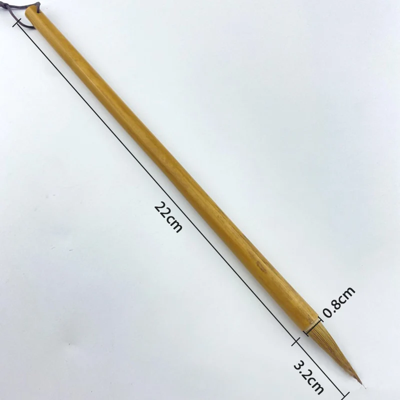 5 Pcs Bamboo Calligraphy Brush Pen Traditional Chinese Painting Brush paint brush calligraphy brush