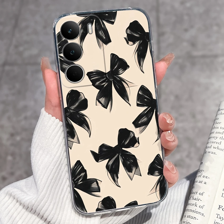 Fashion Astronaut Pattern Transparent Phone Case - Anti-Fingerprint TPU Clear Back Cover