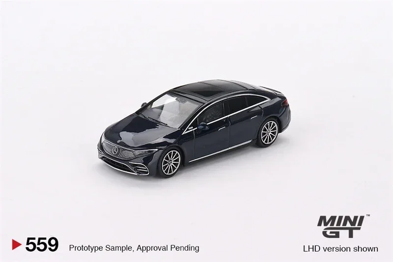 

Мини GT 1:64 MB EQS 580 4matic морской синий металлик LHD литая модель автомобиля