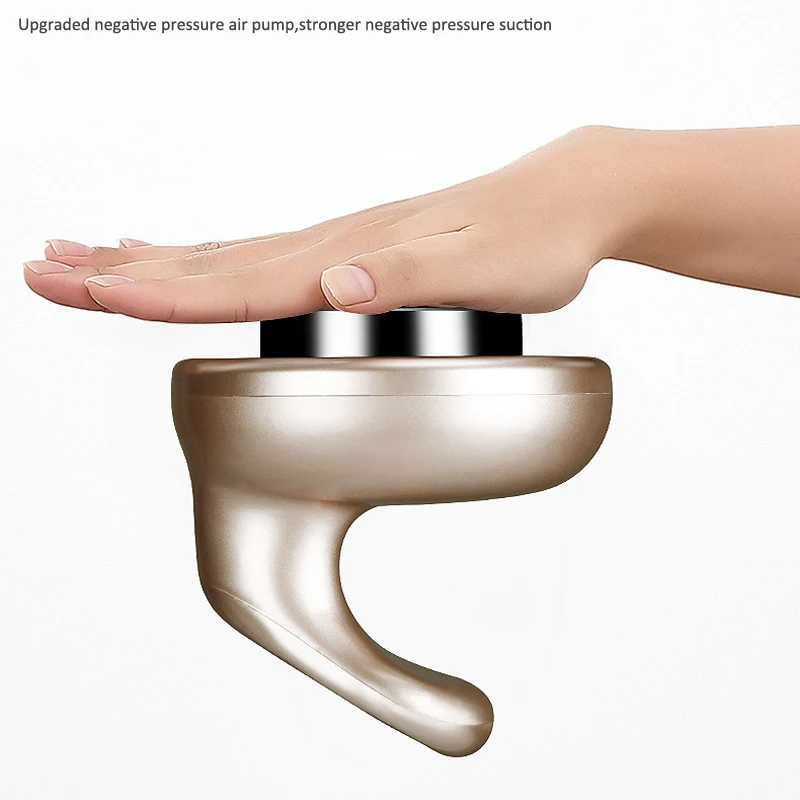 Electric Gua Sha Massage Tool Negative Pressure Cupping Maassager Heating Guasha Scraping Therapy Anti-Cellulite Fat Burner 6
