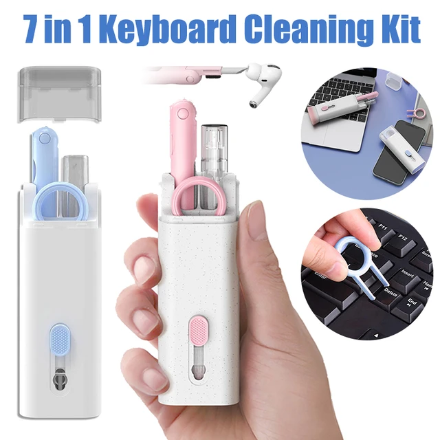 7 in 1 Electronic Cleaner kit, Keyboard Cleaning Kit with Brush, Multifunctional  Cleaner Set. 