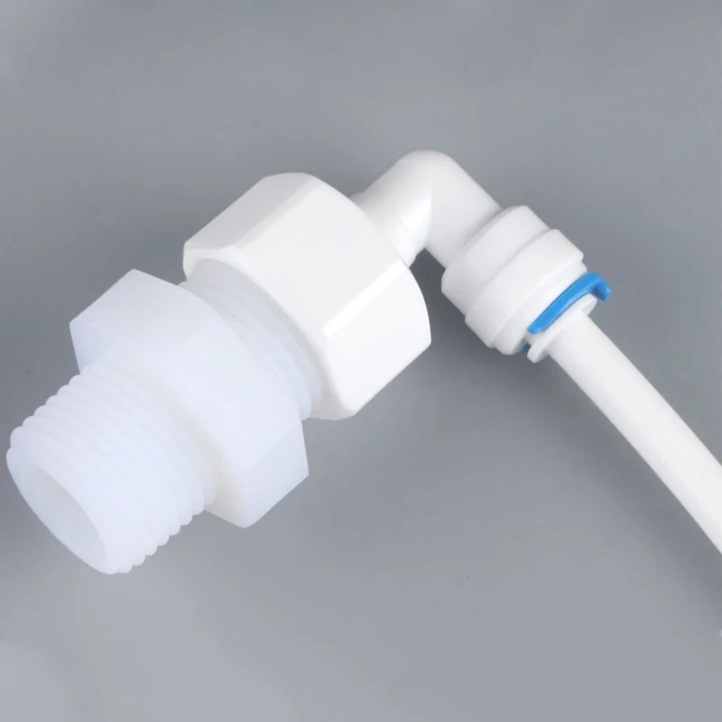 Pipe Fitting 1pc 1/4" 1/2" 3/4" BSP Male Thread With Seal O-RING POM Aquarium Reverse Osmosis Connector RO Water Dispenser