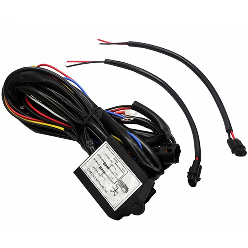 DRL 컨트롤러 자동차 자동 LED 주간 주행등, 릴레이 하네스 조광기