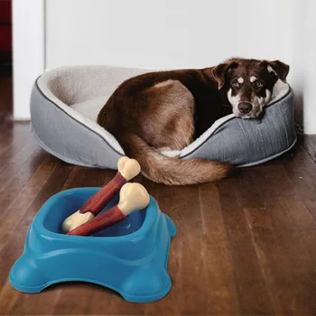 Dog Chew Toys For Aggressive Chewers Real Beef Flavor Durable Dog Teething Chew Toys Bones For Large/Medium/Small Puppies 4