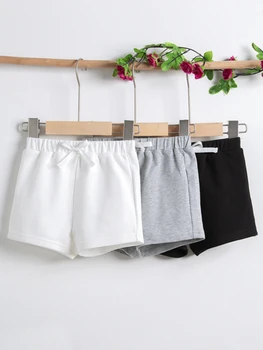 Pantaloncini da neonato 3 pezzi, accessori per bambini casual e confortevoli in cotone 100% 1