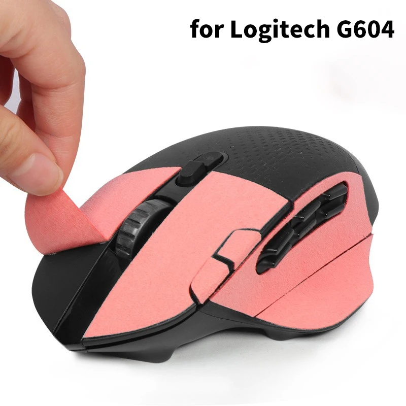 G604 마우스 그립 테이프 미끄럼 방지 스티커, 마우스 액세서리, 여러 가지 색상, 게임용 컴퓨터 노트북 데스크탑