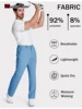 MAGCOMSEN Golf Pants Mens Stretch Dress Pants Quick Dry Waterproof Lightweight Flat Front Work Pants with Hidden Pocket 4