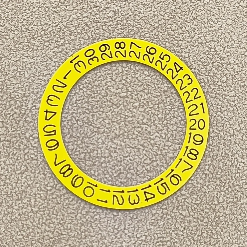 Day Date Dial Patch with Automatic Movement and Date Wheel Paste Tablets