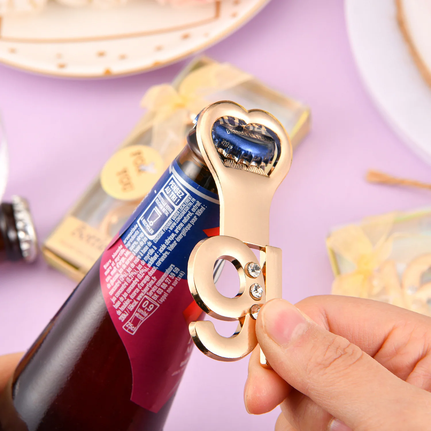 30pcs 16 Year Old Bottle Opener Gift Party Gift Black Gold Theme Number 16 Bottle Opener