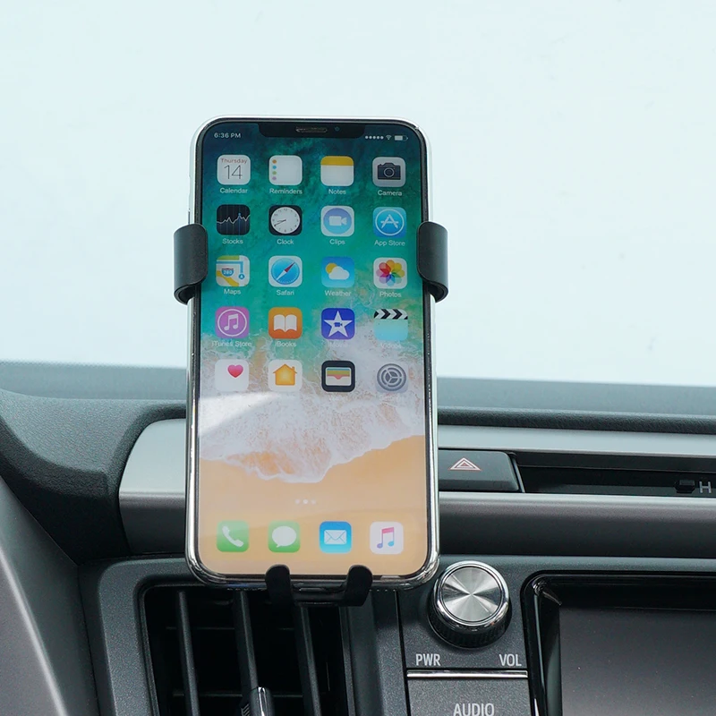 Cargravity 휴대폰 거치대 GPS 거치대 에어 벤트 스탠드 브래킷, 휴대폰 클립 크래들, Toyota RAV4 2014 2015 2016 2017 2018
