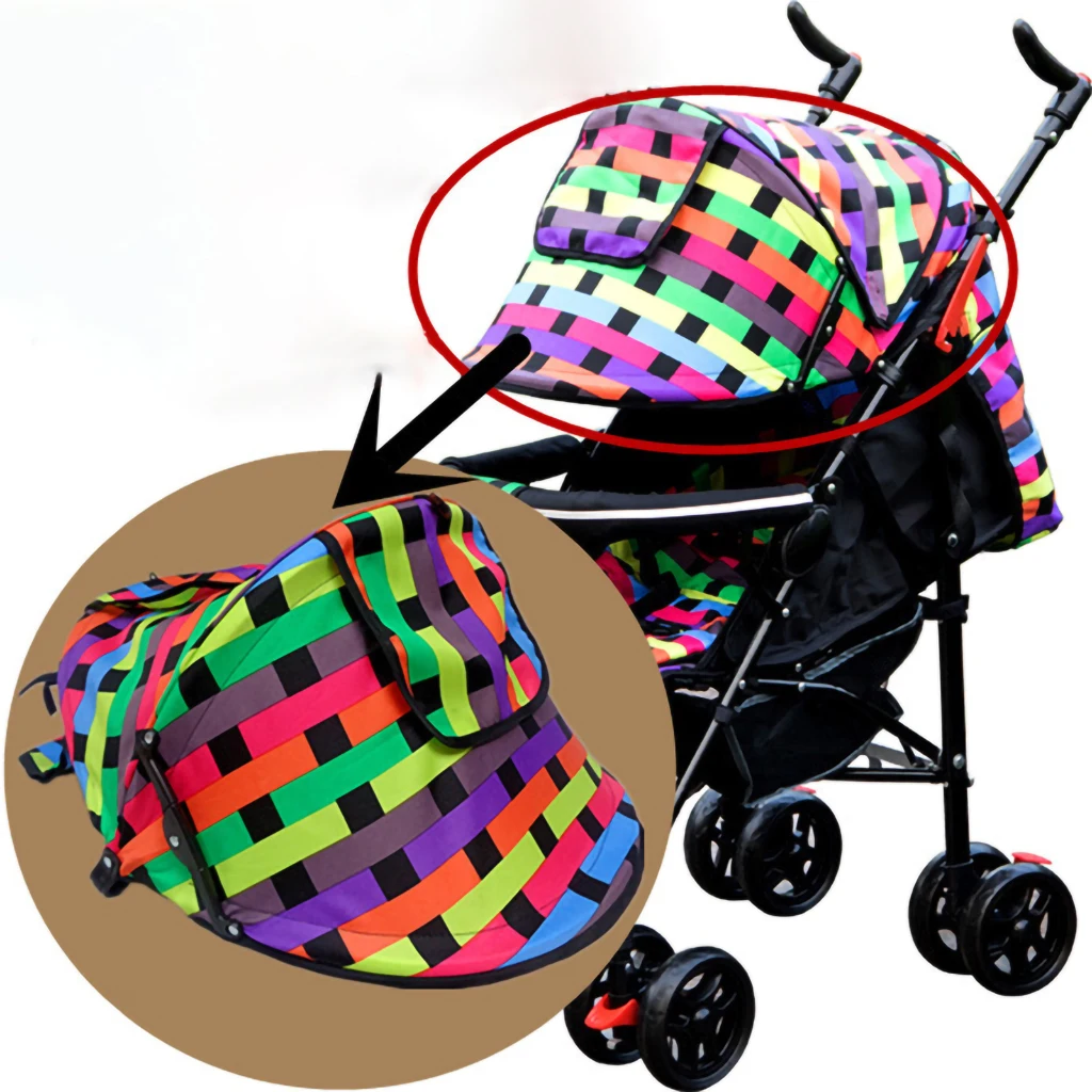 baby stroller cover net Baby Stroller Accessories Carriage Sun Shade Kids Stroller Sunshade Cover Prams Windproof Hood Canopy Cover Stroller Sun Visor baby stroller accessories essentials