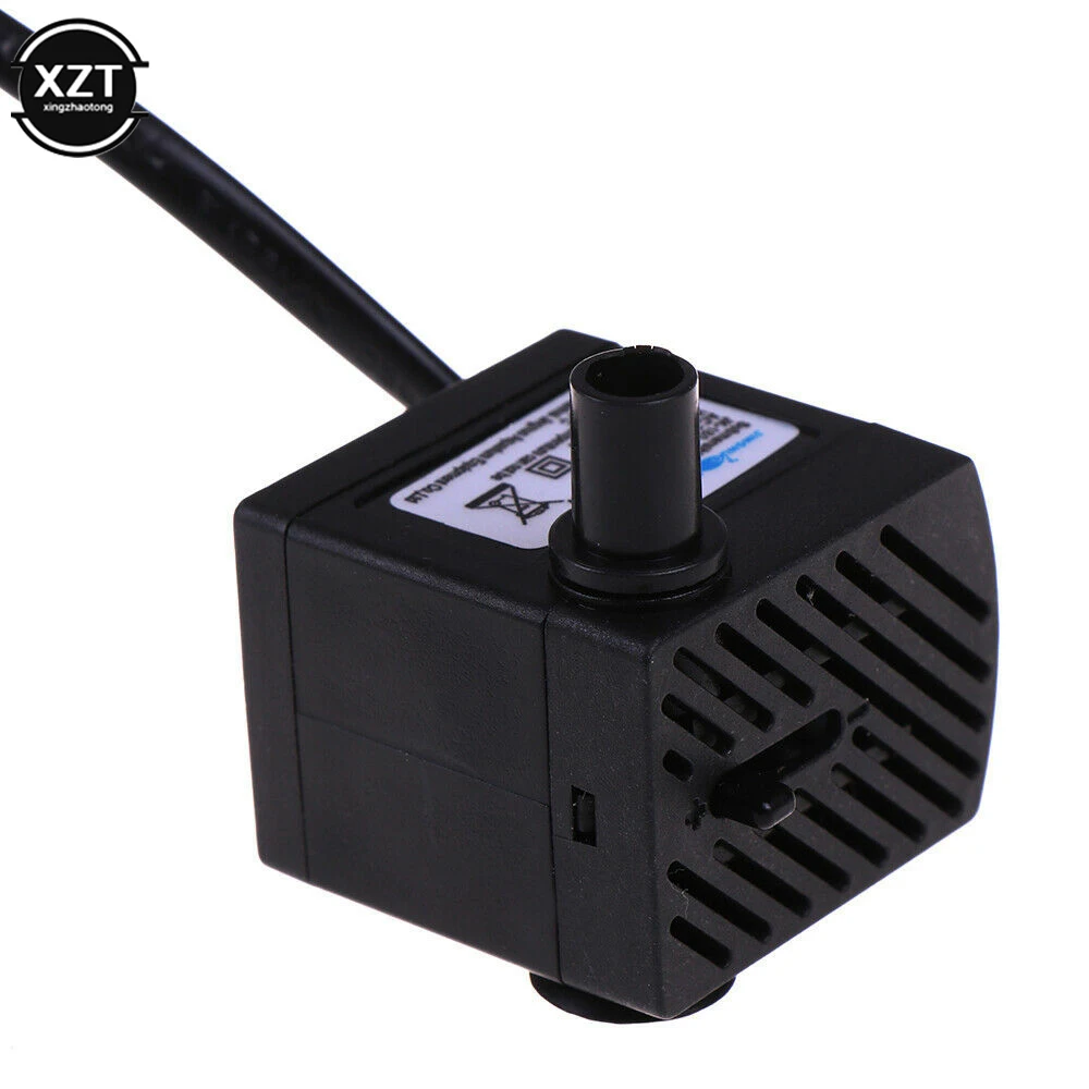 1.1M AC 220V 3W Water Pump Fish Tank Filter Submersible Pump Ultra-quiet Aquarium Fountain Air Fish Pond Tank EU Plug 6