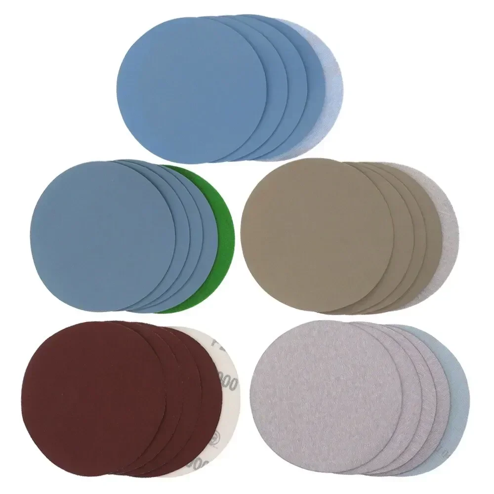 Sanding discs Hook Loop Sanding Round Disc 1000 2000 3000 4000 5000 125mm 15 pcs