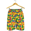 Creative Building Blocks 3d Printed Short Pants For Men Kids Fashion Summer Beach Shorts Cool Surf Board Shorts Swim Trunks 1