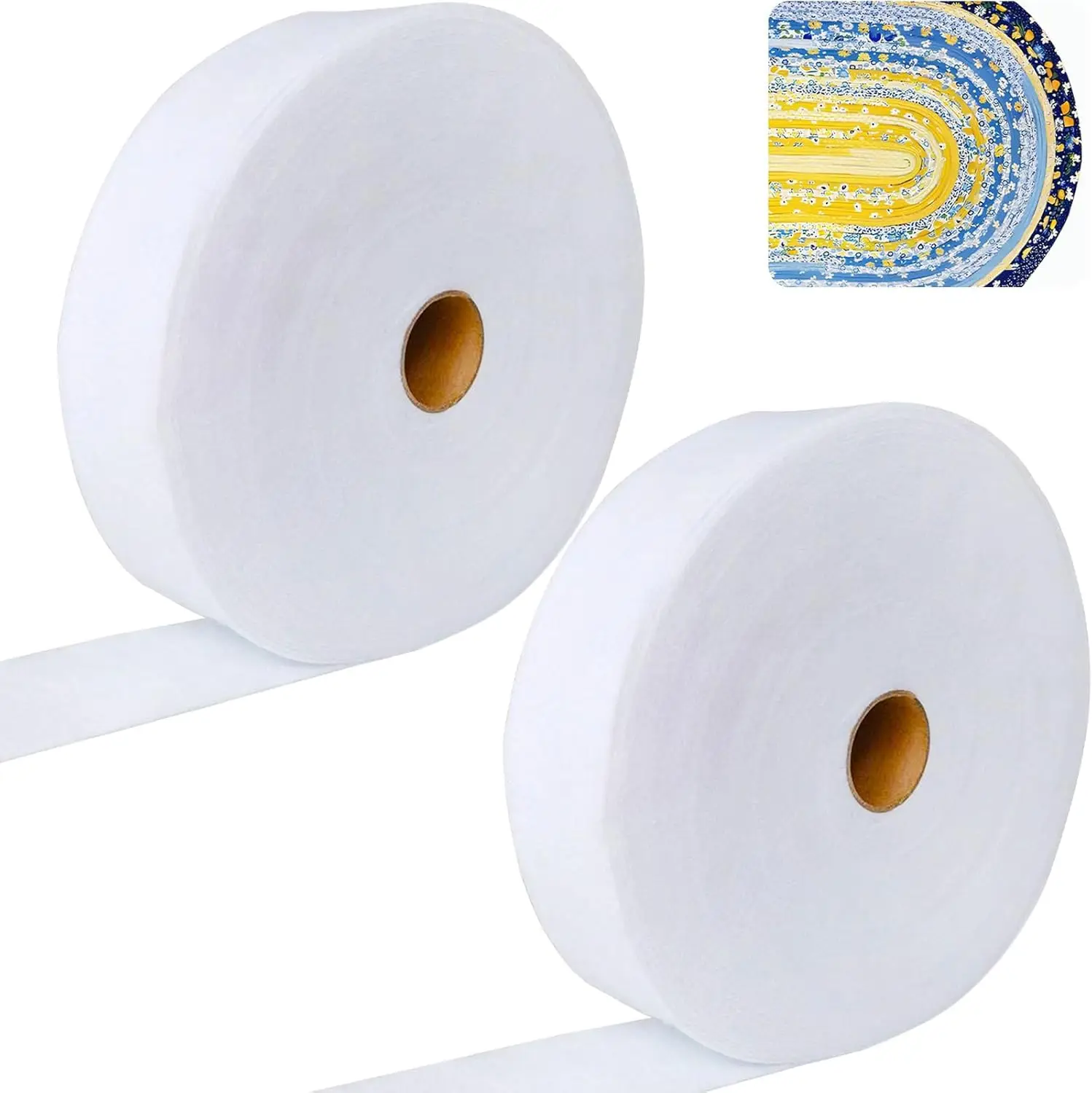 1 Roll Jelly Strip 2.25" Cotton Blend Fleece Batting 35 Yards Jelly Roll Rugs Throw Rugs Braided Rug DIY Arts Crafts Sewing
