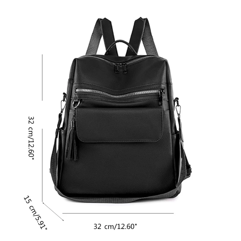 Waterproof Backpack Purse for Women Anti Theft Travel Daypack