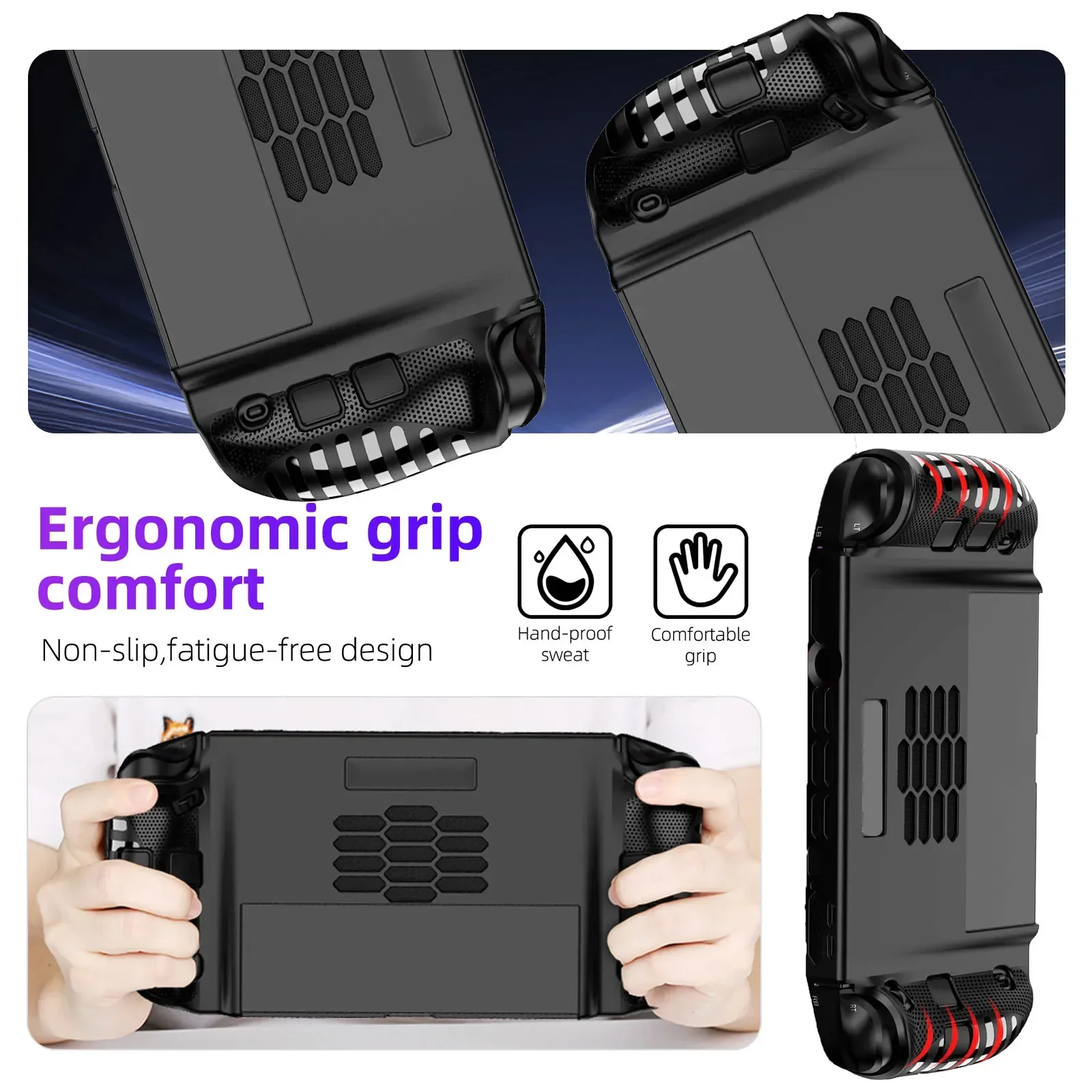 Dual Protection Accessories Set: Shockproof Protective Case & Tempered Glass Screen Shield