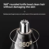 Xiaomi Nose Hair Trimmer For Men Rechargeable 360 Rotating Dual-blade Electric Shaver Eyebrows Nose Hair Trimmer Painless Safe 4