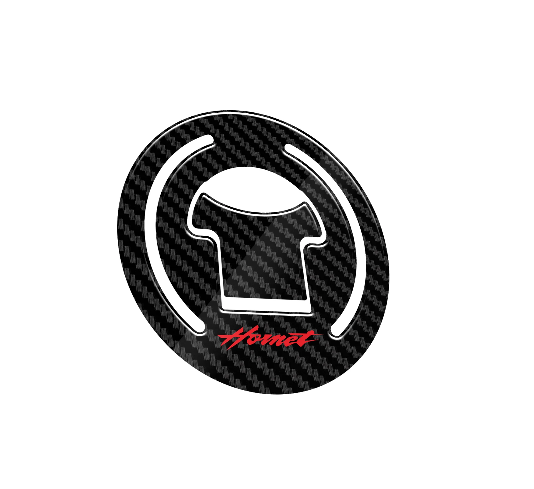 3D Carbon-look Motorcycle Fuel Gas Cap Protector Decals For HONDA CB250 HORNET 1997-2011 CB600 1998-2002