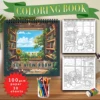 1pc, Teen Colouring Book - 30 Sheets 8.3x 8.3in Suitable for Stress Reduction, Emotional Relaxation, Christmas Halloween 3