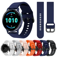 20 22mm Silicone Replacement Strap For Garmin Vivoactive 5 4 Venu 3 Watch Band Sports Bracelet Forerunner 165 265 255 Music Belt