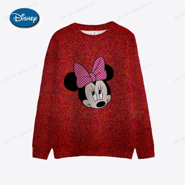 thumbnail image 1 of Sudadera con capucha y sudadera de Disney para mujer Sudadera de Mickey Mouse Otoño Primavera Sudadera con capucha de manga larga Harajuku Ropa 2024, 1 of 5