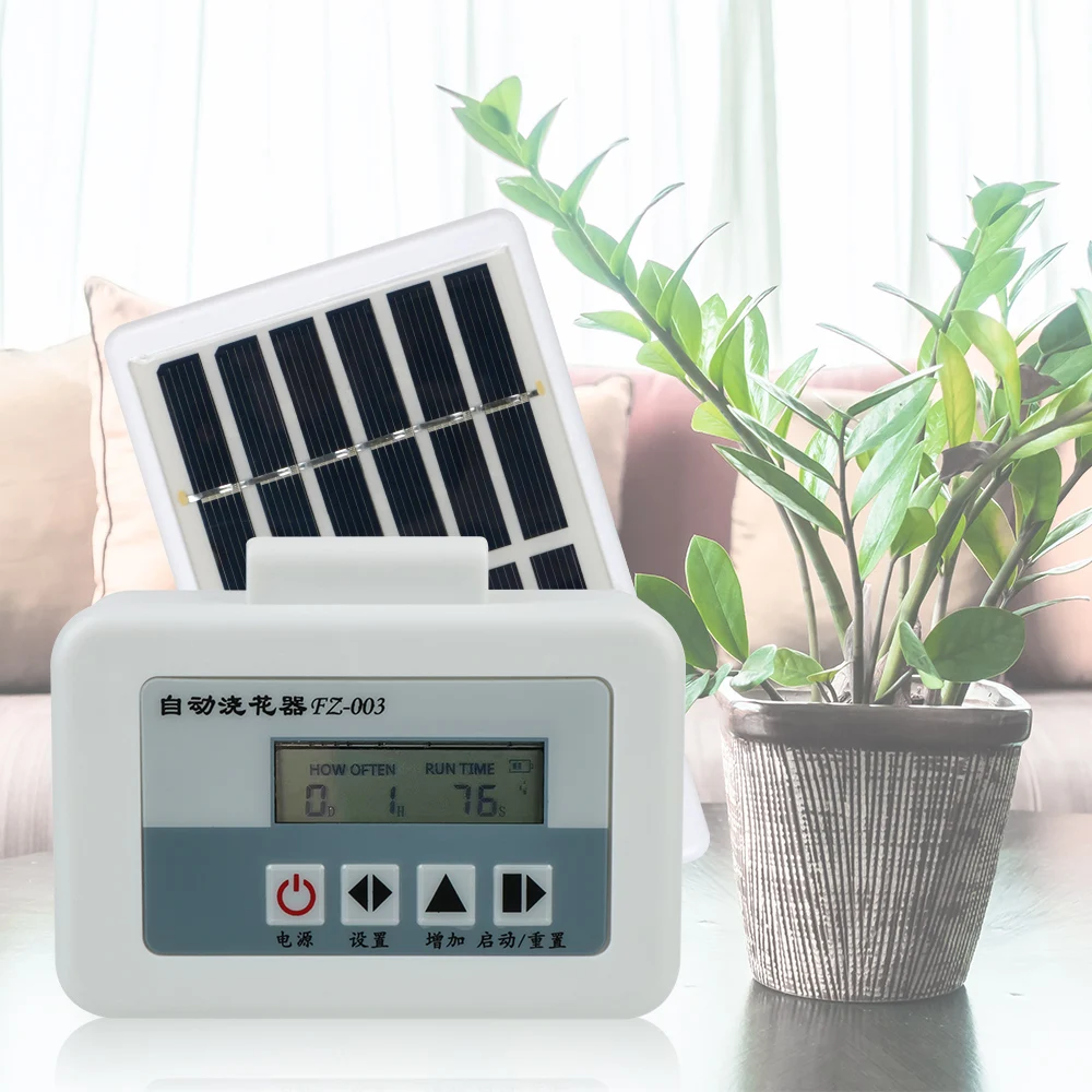 

Potted Drip Sprinkling Smart Timer Irrigation System Garden Dripper Automatic Water Pump Solar Energy Watering Device