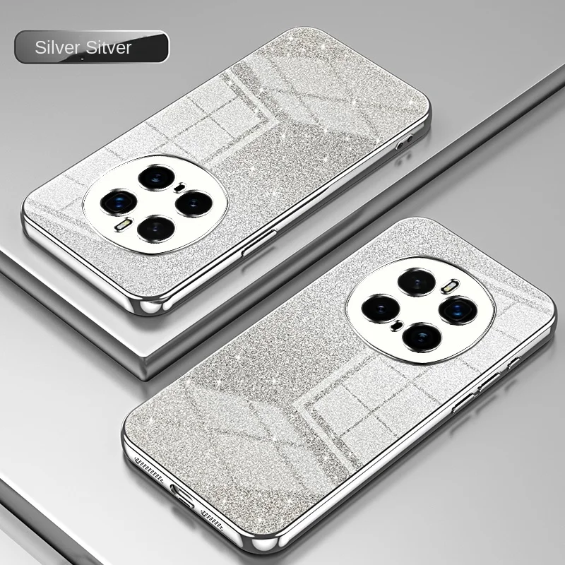 Glitter Slim Protective Soft TPU Back Cover Case