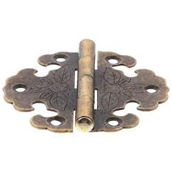 4pcs Bronze Hinges Vintage Hinges Hardware Doors Windows Furniture Cabinet Hingess
